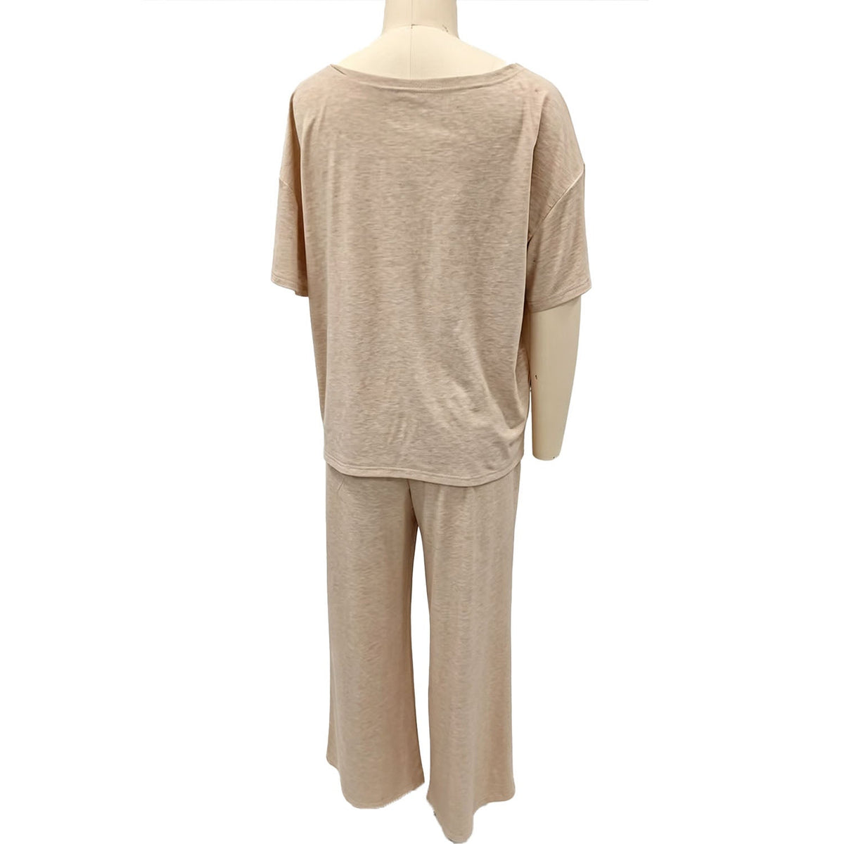 Emilie's Boutique ™ short-sleeve top and wide-leg trousers set