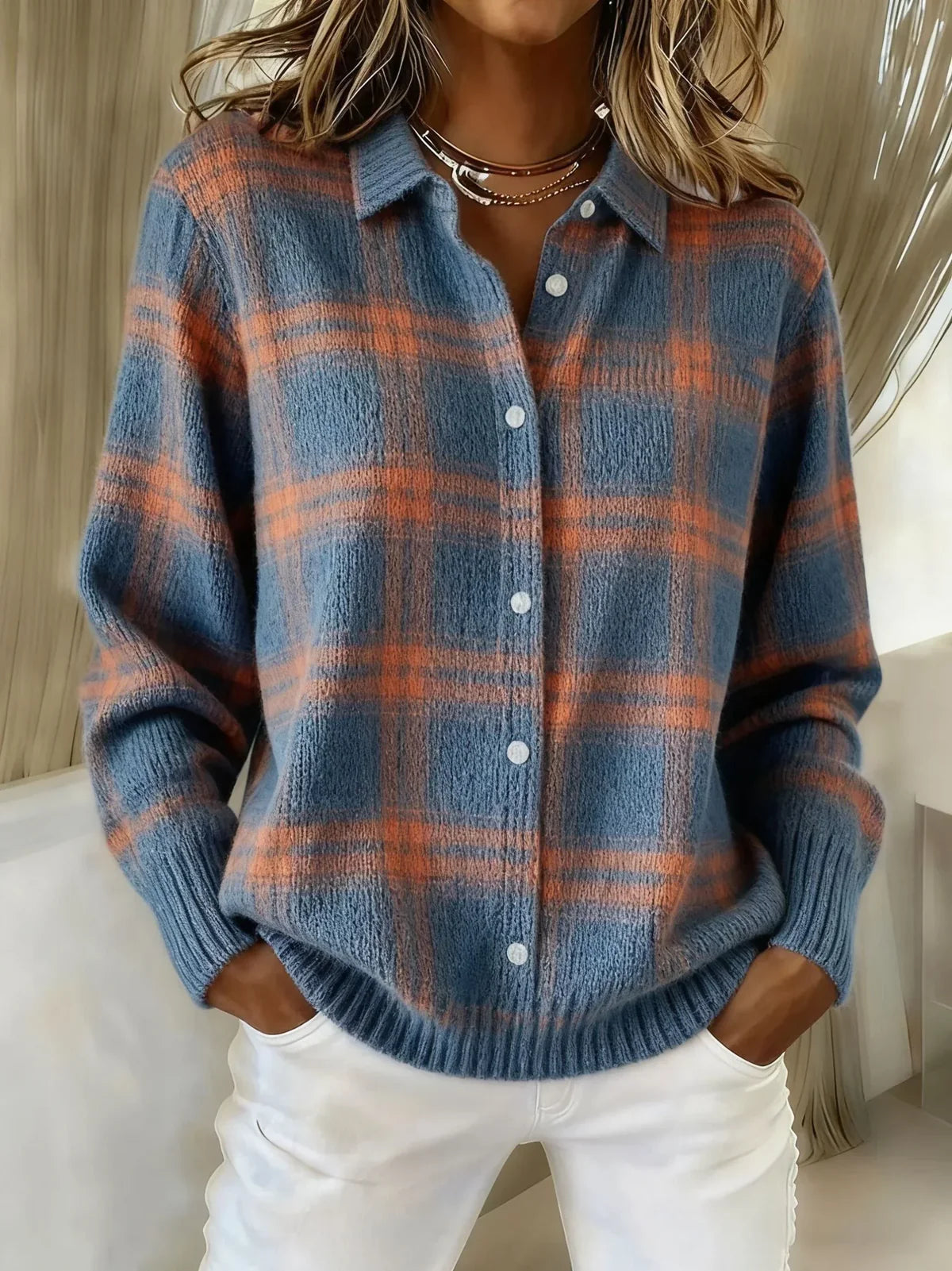 Emilie's Boutique ™ Plaid Cardigan