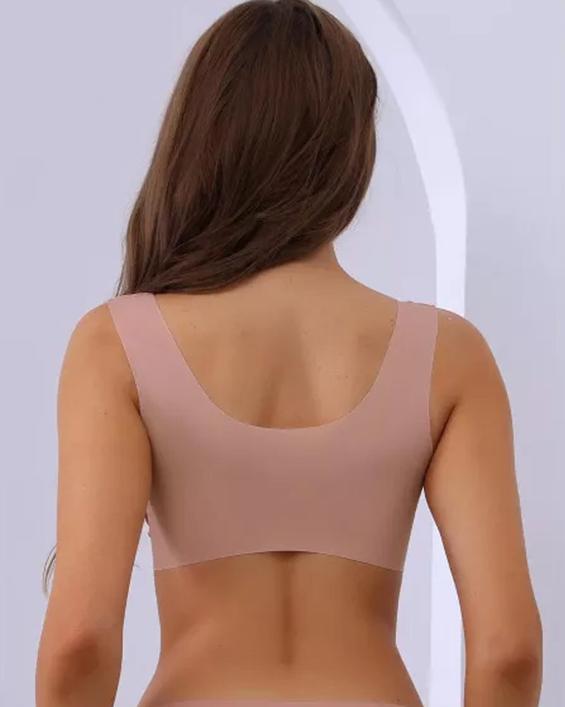 Emilie's Boutique ™ Plunge Lace Non-Steel Ring Bra