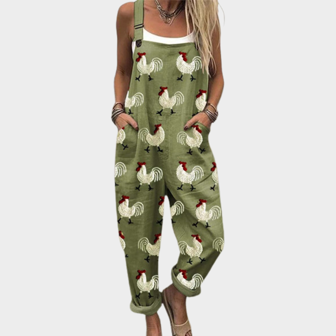 Emilie's Boutique ™ | Comfortable Printed Overalls