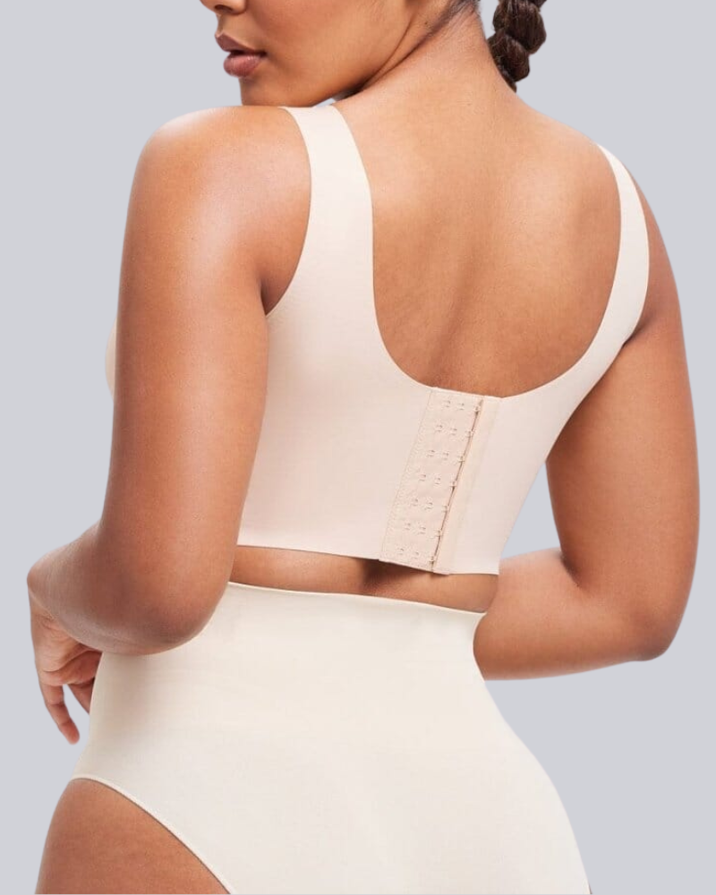 Emilie's Boutique ™ Wireless Back Smoothing V-Neck Tank Bra