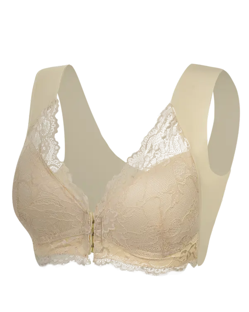 Emilie's Boutique ™ Plunge Lace Non-Steel Ring Bra