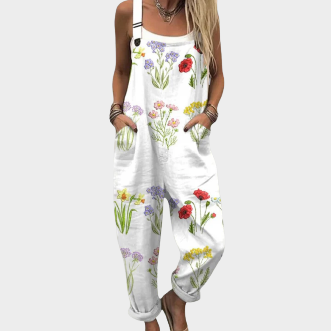 Emilie's Boutique ™ | Comfortable Printed Overalls
