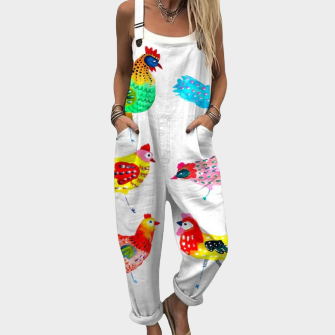Emilie's Boutique ™ | Comfortable Printed Overalls