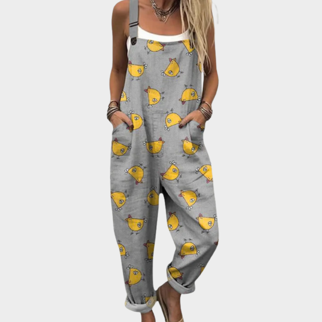 Emilie's Boutique ™ | Comfortable Printed Overalls