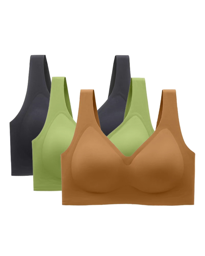 Emilie's Boutique ™ Comfort & Support Jelly Wireless Full Cups T-Shirt Bra
