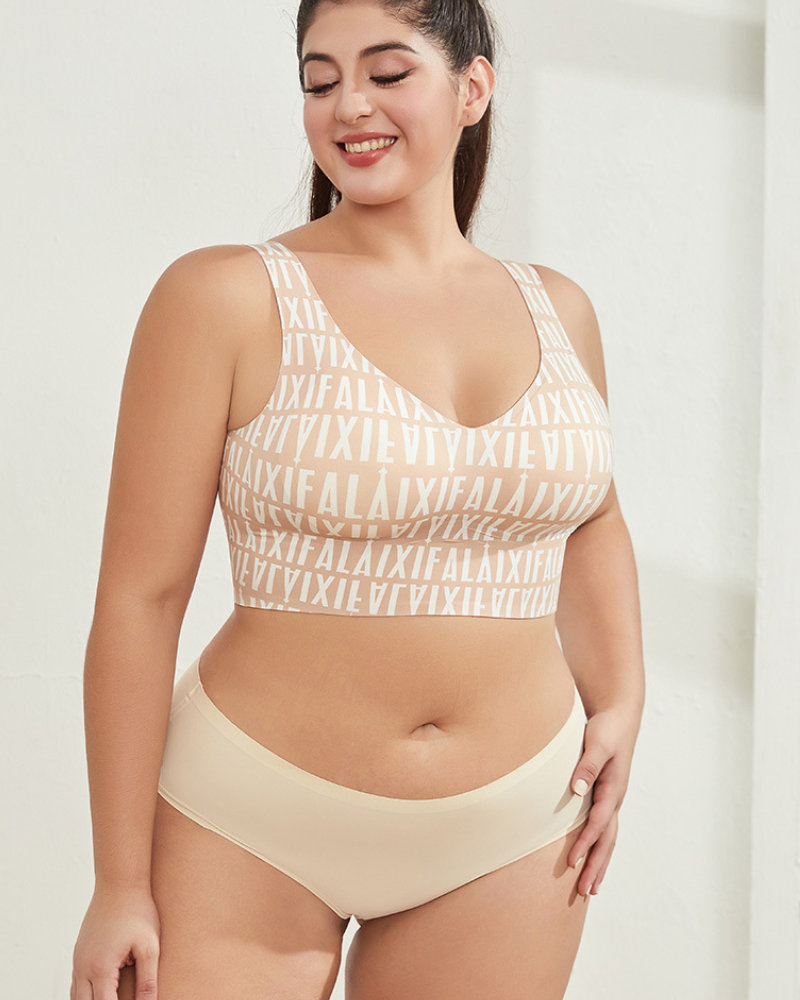 Emilie's Boutique ™ Wireless Back Smoothing V-Neck Tank Bra