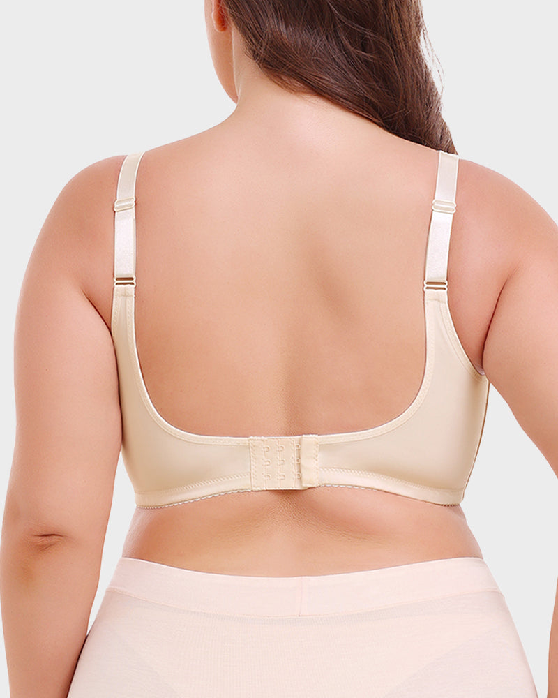 Emilie's Boutique ™ Full Coverage Lace Trim Minimizer Bra
