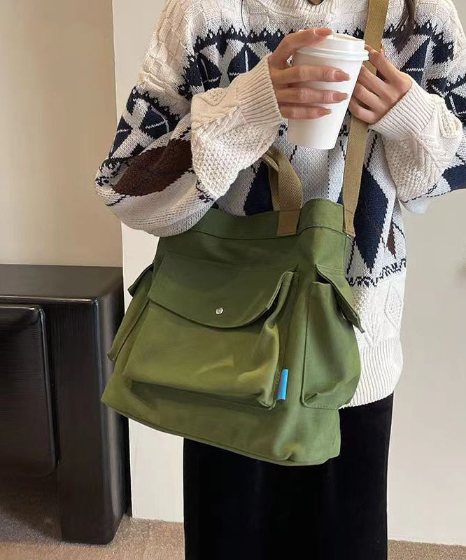 Emilie's Boutique ™ Yellow Solid Canvas Messenger Bag