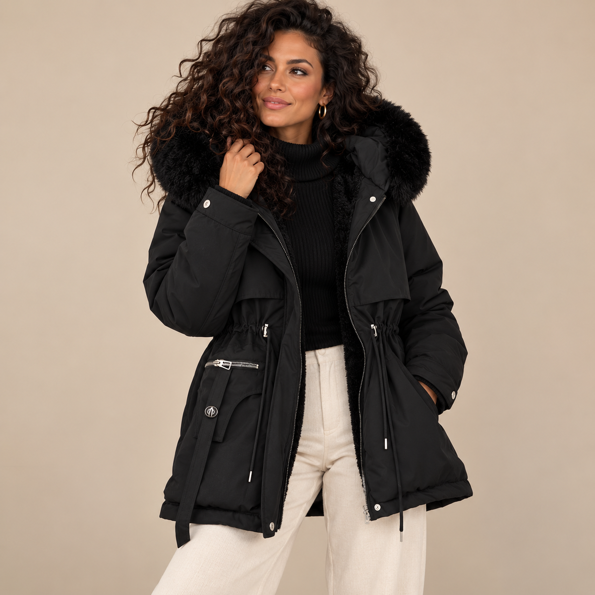 Emilie's Boutique ™ Easy Comfort | Longline Lapel Coat