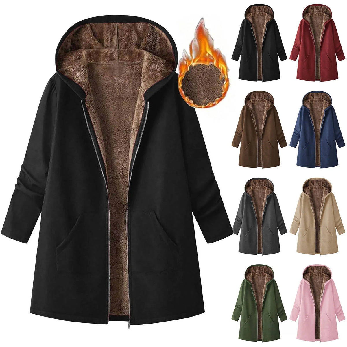Emilie's Boutique ™ Sherpa Coat