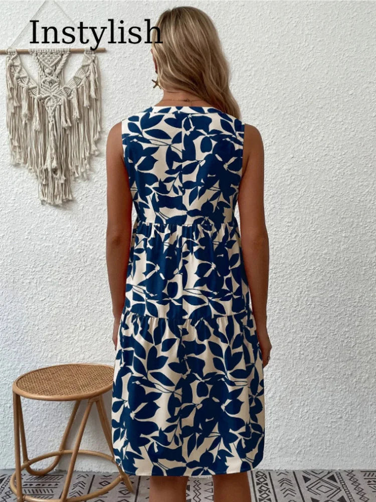 Emilie's Boutique ™ Print Mini Dress for Summer