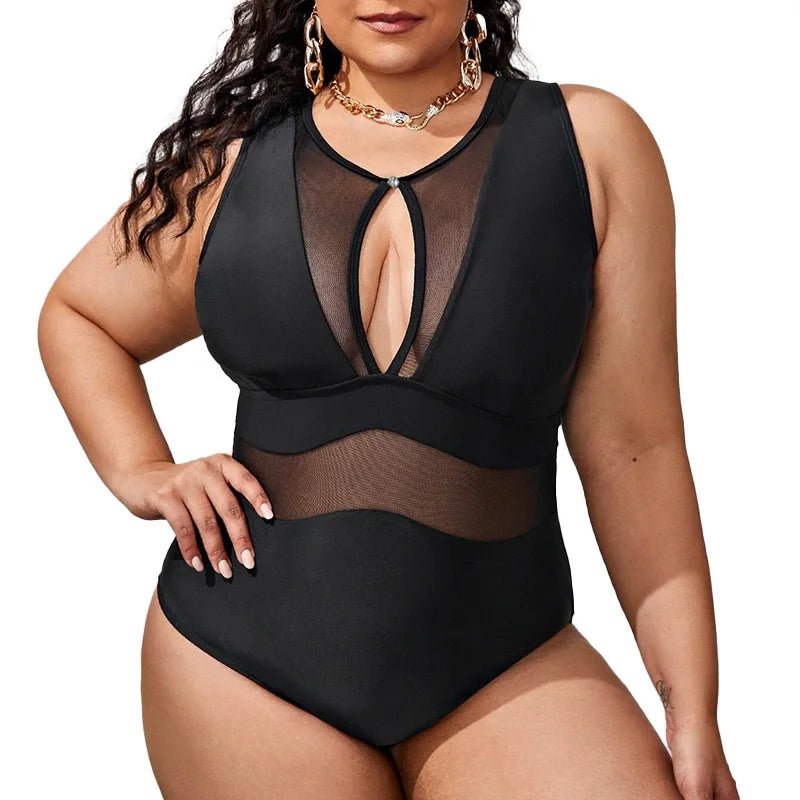 Emilie's Boutique ™ Black One-Piece Swimsuit.