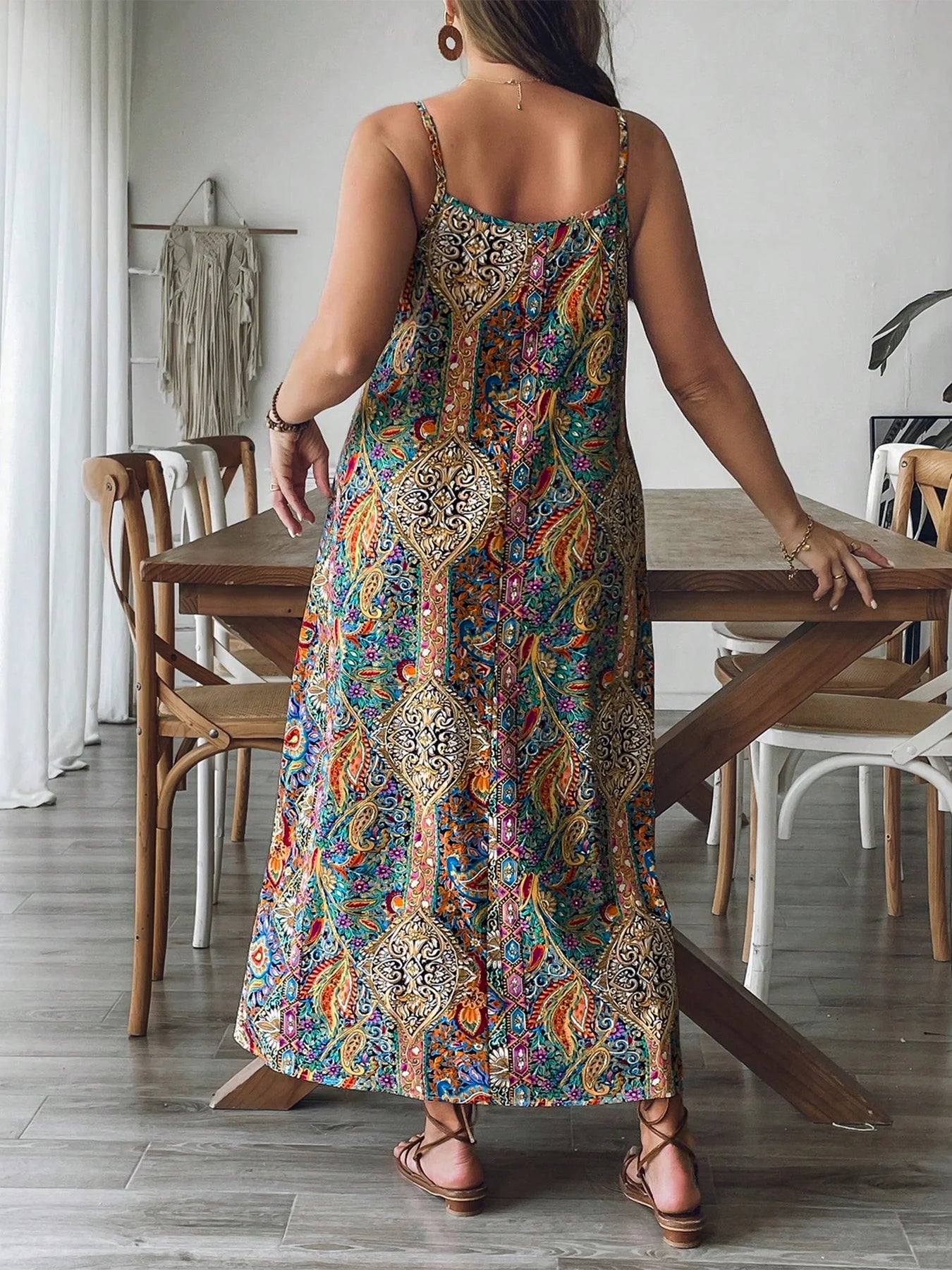 Emilie's Boutique ™ Floral-print maxi dress.