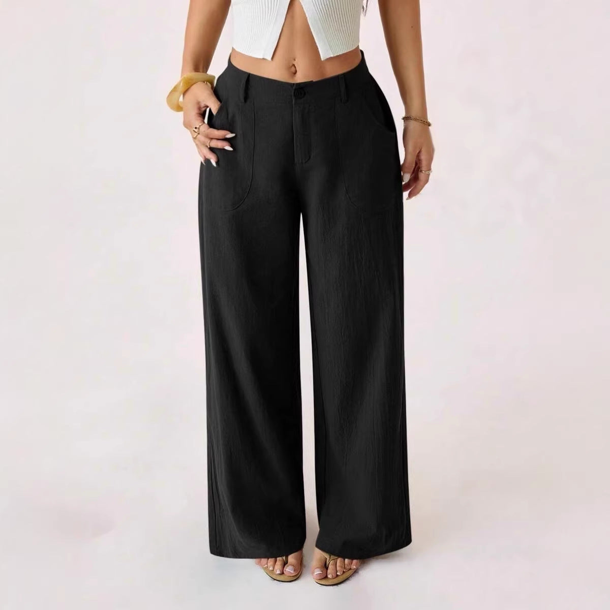 Emilie's Boutique ™ Loose-fitting, trousers.