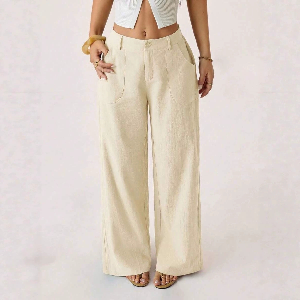 Emilie's Boutique β’ Loose-fitting, trousers.