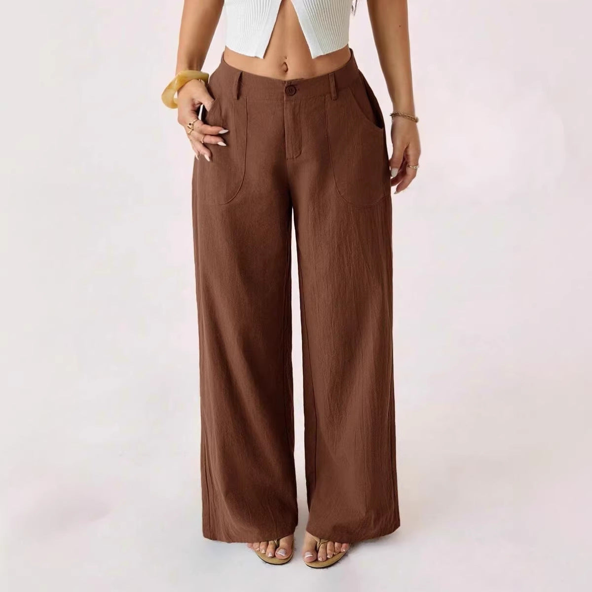 Emilie's Boutique β’ Loose-fitting, trousers.