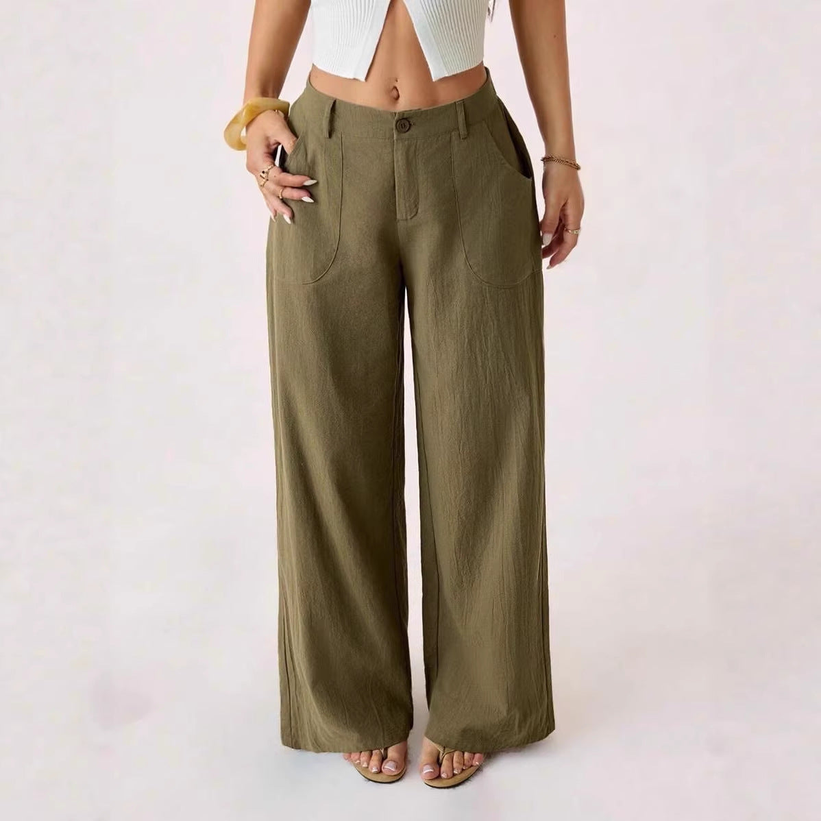 Emilie's Boutique β’ Loose-fitting, trousers.