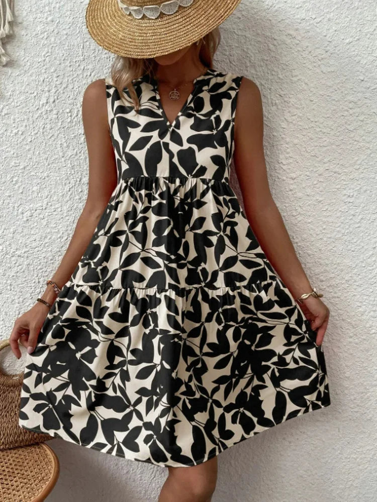 Emilie's Boutique ™ Print Mini Dress for Summer