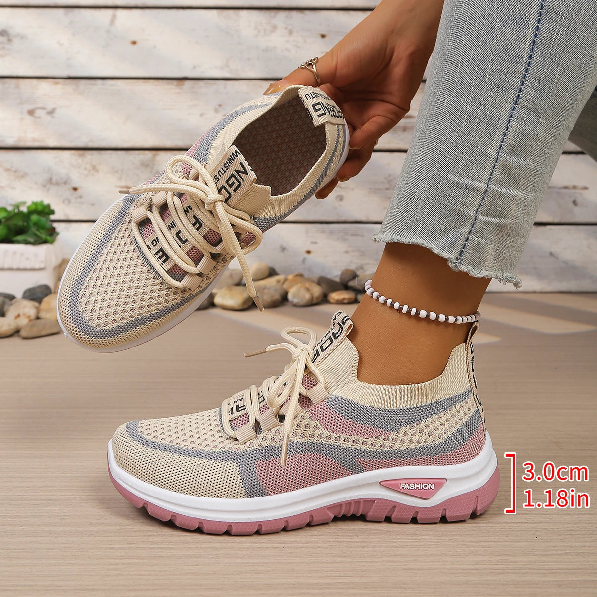 Emilie's Boutique ™ lightweight and breathable shoes.