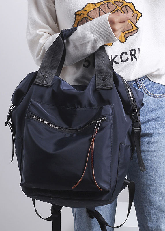 Emilie's Boutique ™ Navy Zipper Shoulder Bag