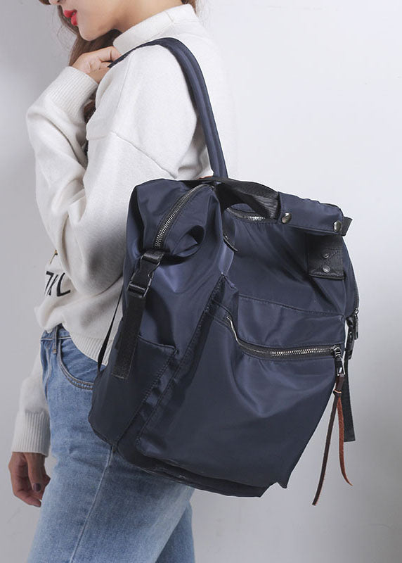 Emilie's Boutique ™ Navy Zipper Shoulder Bag
