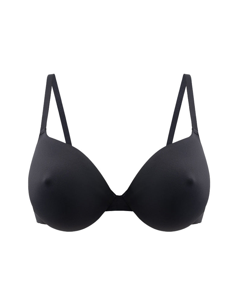 Emilie's Boutique ™ Nipple Push-Up Bra - Black
