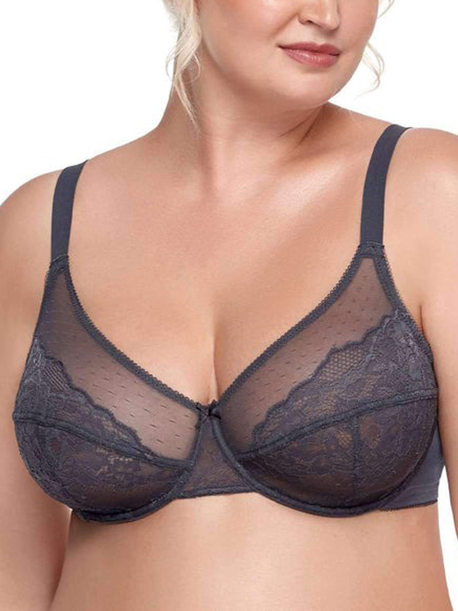 Emilie's Boutique ™ Plus Size Bras for Women Full Coverage Back Fat Underwire Minimizer Bras