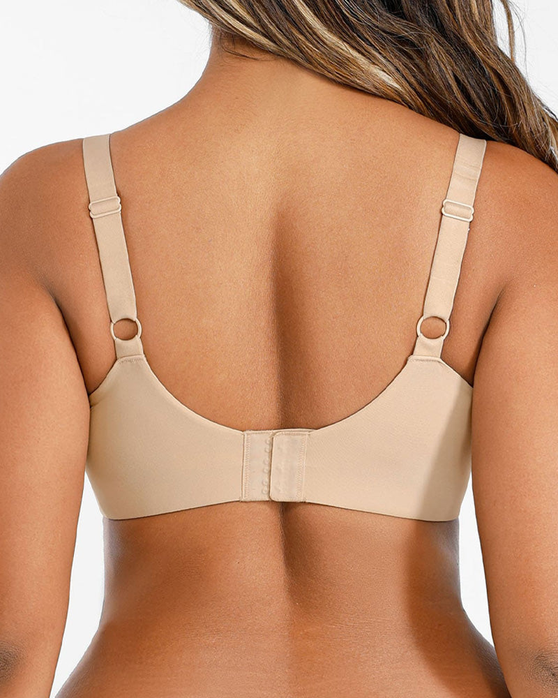 Emilie's Boutique ™ Women's Comfort Wire-Free Wire-Free Plus Size Full Coverage Seamless Everyday Bra