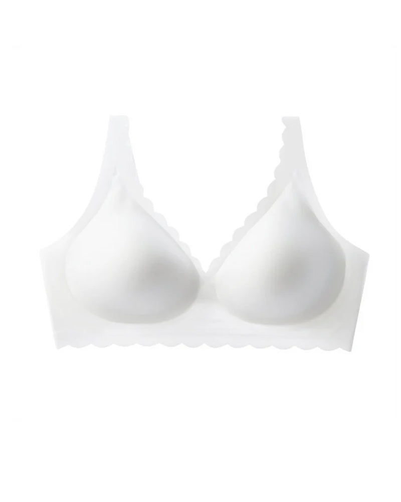 Emilie's Boutique ™ Deep V Wireless Seamless Stretchy Push-up Bra