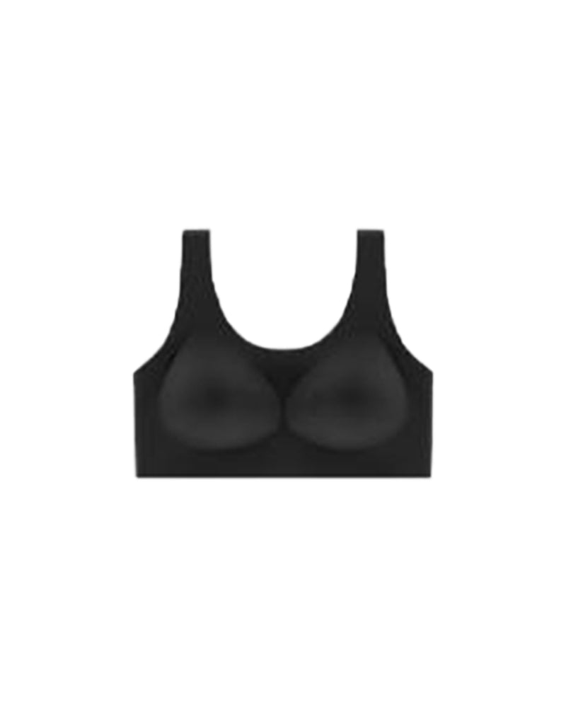 Emilie's Boutique ™ Seamless and Wireless Magic-uplifting Full Coverage Fixed Padding Sports Bra