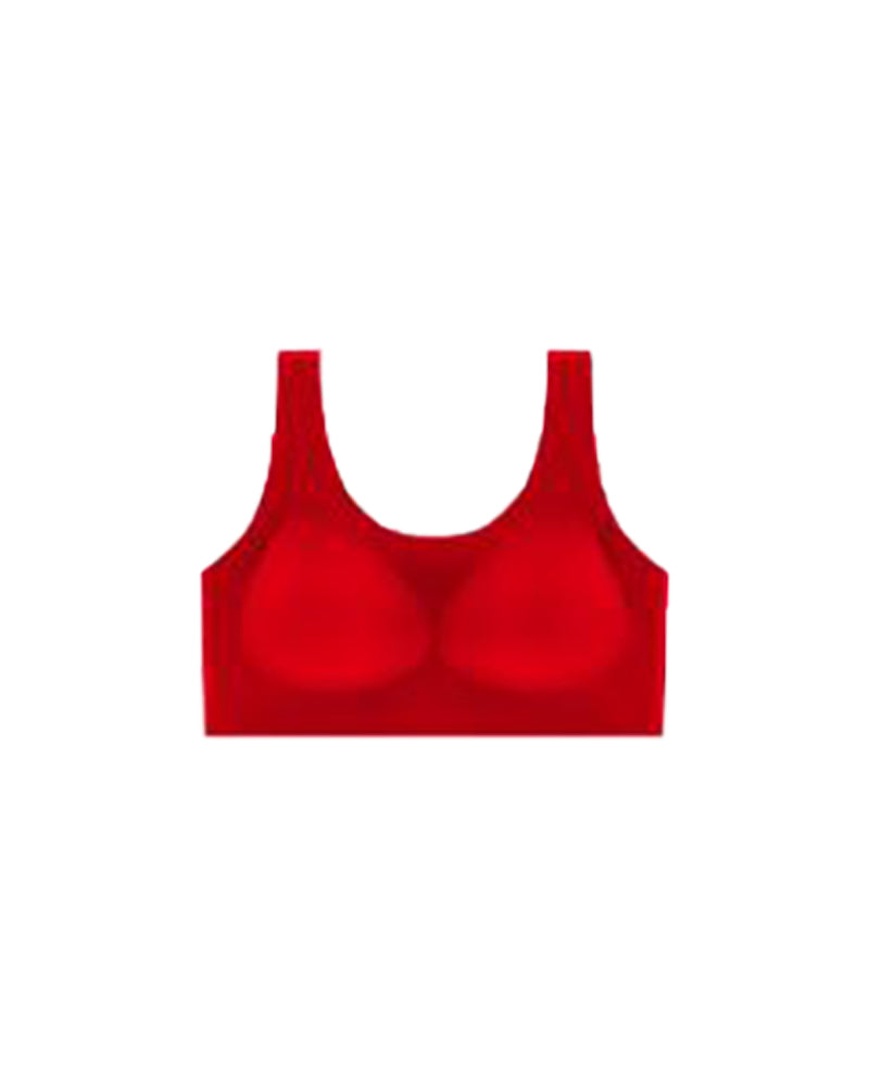 Emilie's Boutique ™ Seamless and Wireless Magic-uplifting Full Coverage Fixed Padding Sports Bra