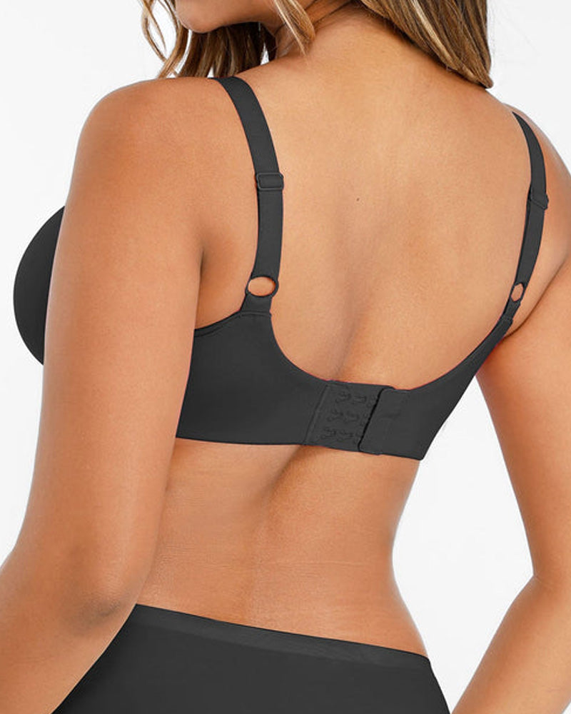 Emilie's Boutique ™ Women's Comfort Wire-Free Wire-Free Plus Size Full Coverage Seamless Everyday Bra