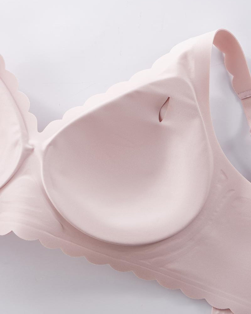 Emilie's Boutique ™ Deep V Wireless Seamless Stretchy Push-up Bra