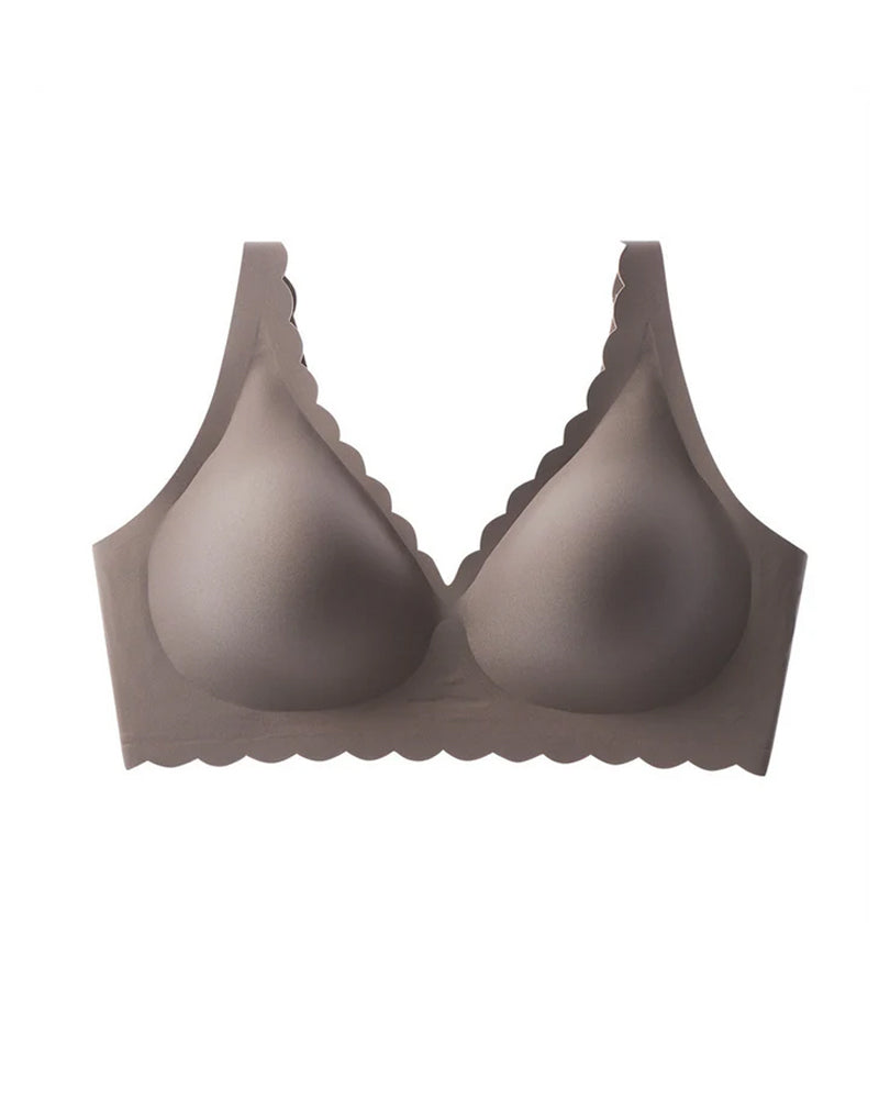 Emilie's Boutique ™ Deep V Wireless Seamless Stretchy Push-up Bra