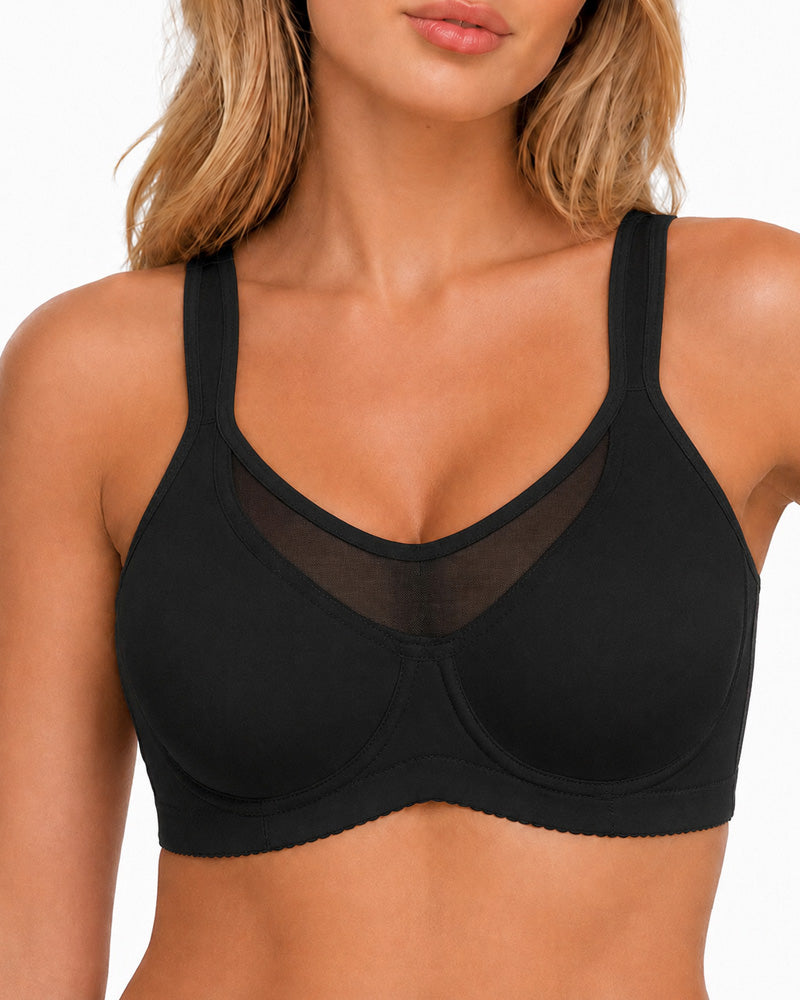 Emilie's Boutique ™ Full-Cup Plus Size Underwire Support Unpadded Bra