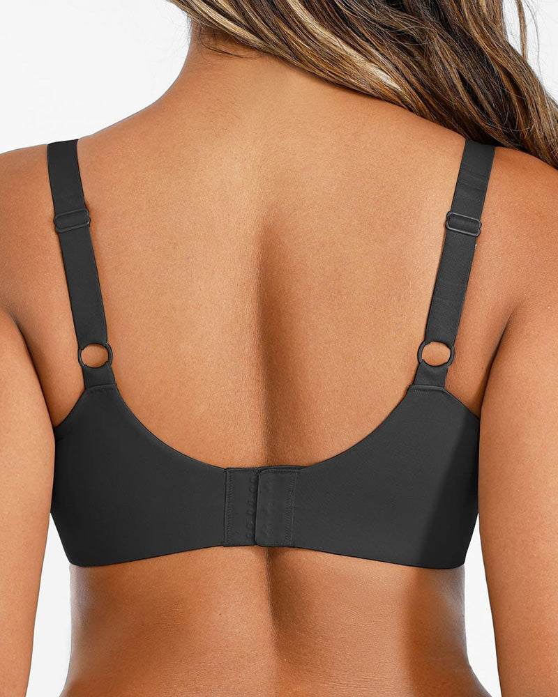 Emilie's Boutique ™ Women's Comfort Wire-Free Wire-Free Plus Size Full Coverage Seamless Everyday Bra