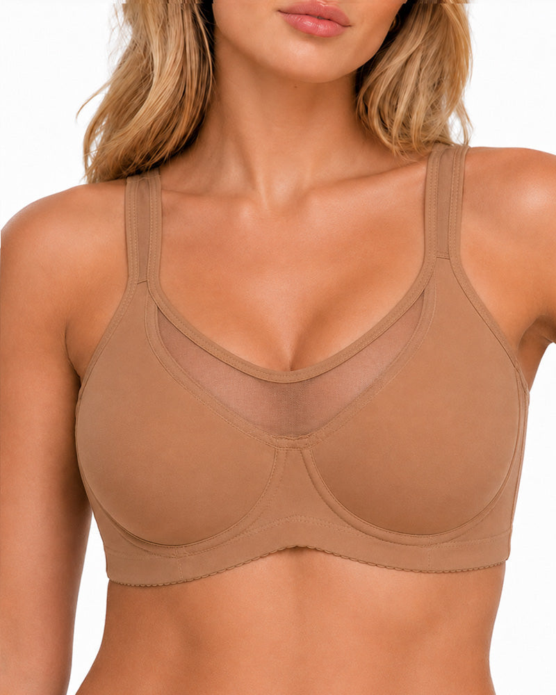 Emilie's Boutique ™ Full-Cup Plus Size Underwire Support Unpadded Bra