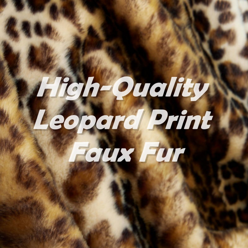 Emilie's Boutique ™ Leopard Print Warm Faux Fur Mid-Length Coat