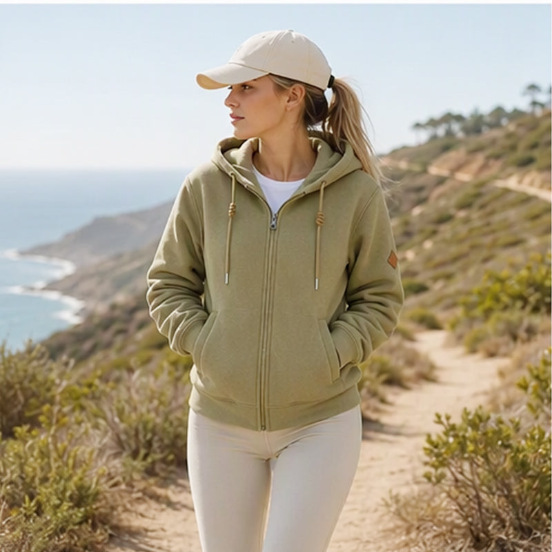 ultra-warm sherpa hoodie