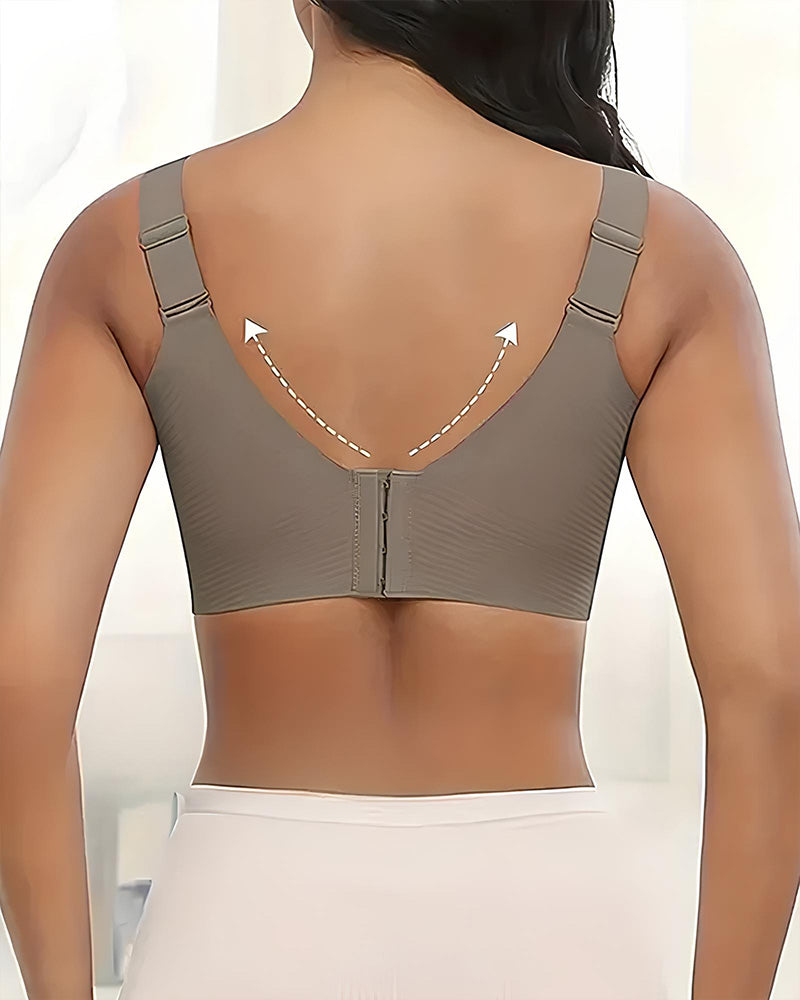 Emilie's Boutique ™ Solid Color Four Rows Adjustable Wireless Women's Bra