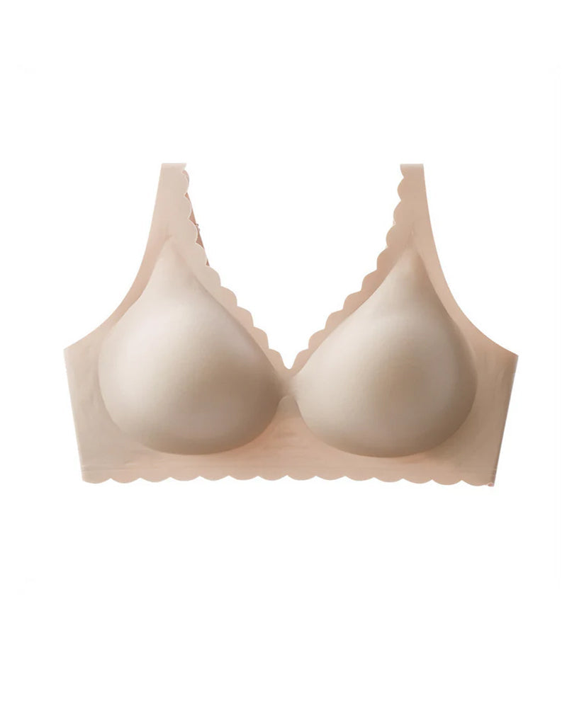 Emilie's Boutique ™ Deep V Wireless Seamless Stretchy Push-up Bra
