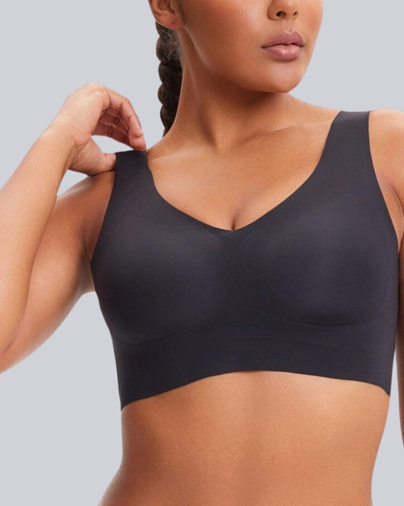 Emilie's Boutique ™ Wireless Back Smoothing V-Neck Tank Bra