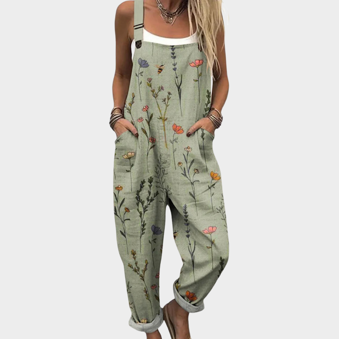 Emilie's Boutique ™ | Comfortable Printed Overalls