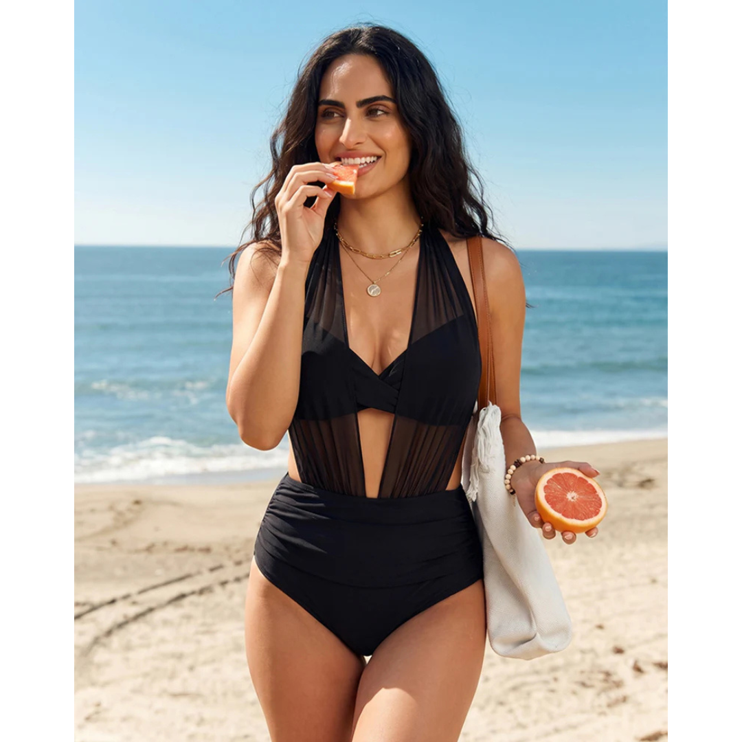 Sabine | High-Waisted Tummy Control Bikini