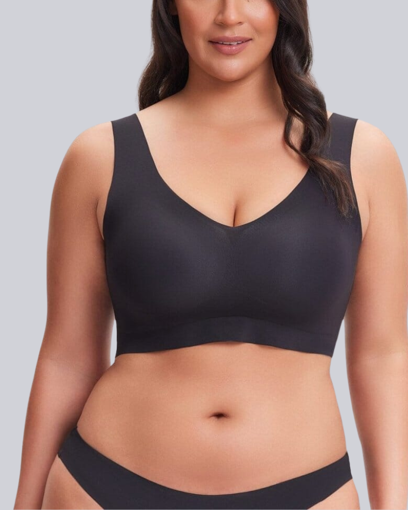 Emilie's Boutique ™ Wireless Back Smoothing V-Neck Tank Bra