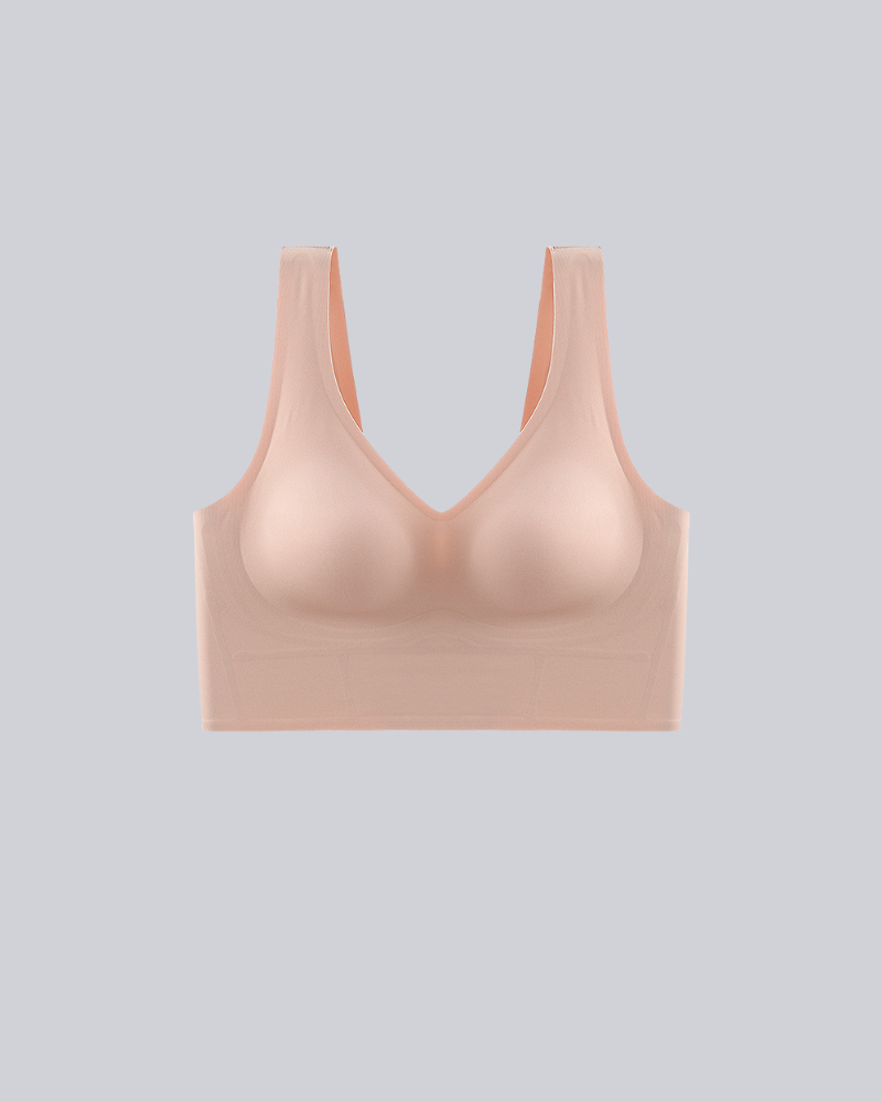 Emilie's Boutique ™ Wireless Back Smoothing V-Neck Tank Bra