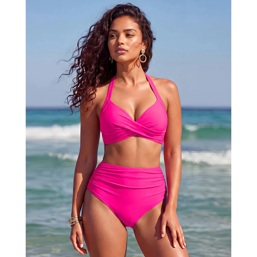 Sabine | High-Waisted Tummy Control Bikini
