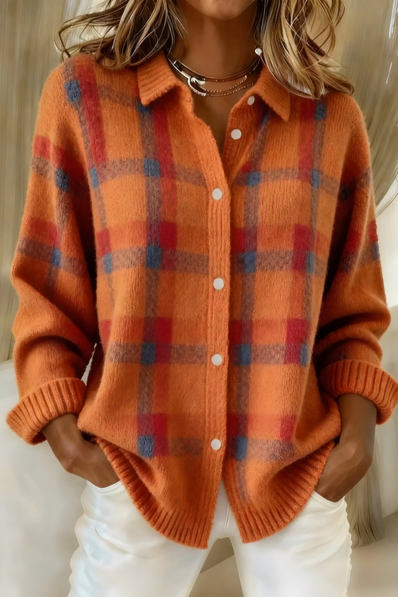 Emilie's Boutique ™ Plaid Cardigan