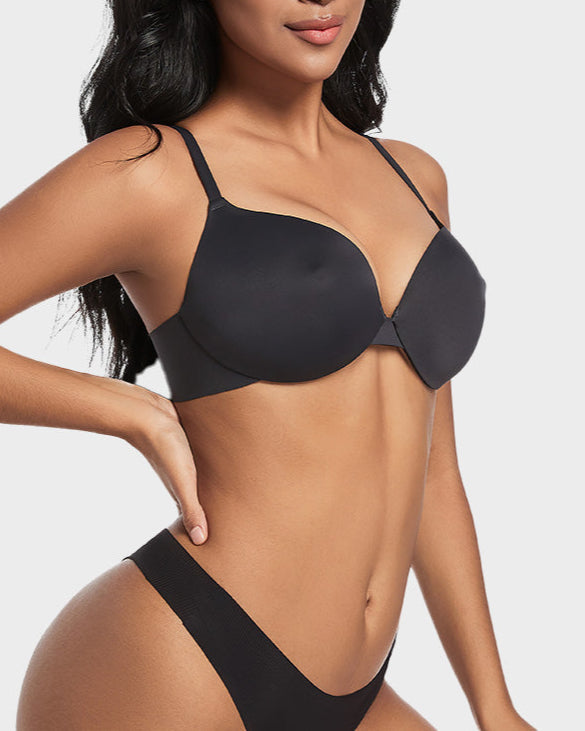 Emilie's Boutique ™ Nipple Push-Up Bra - Black
